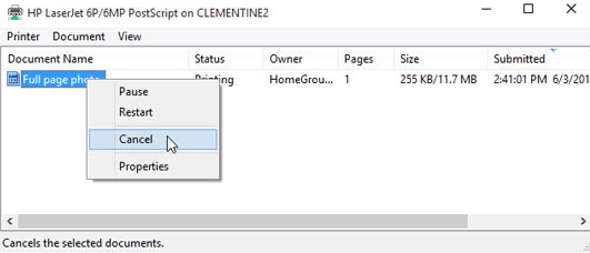 Gutter kristen hold How to Clear Print Queue Jobs in Windows 7, 8, 10, Vista, XP (All Methods)