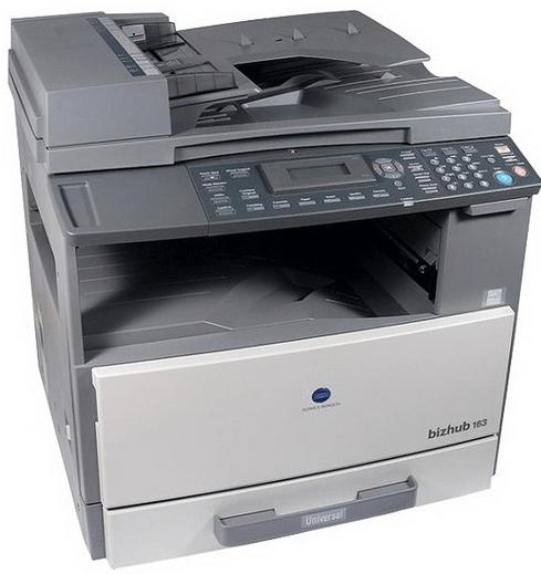 BIZHUB 163 SCANNER DRIVER