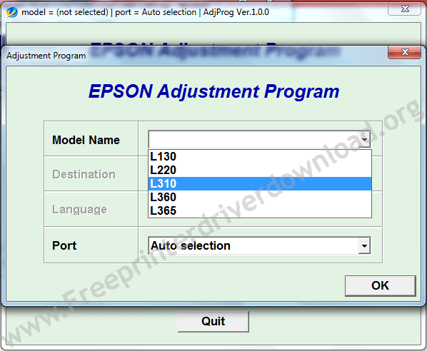 epson adjustment program