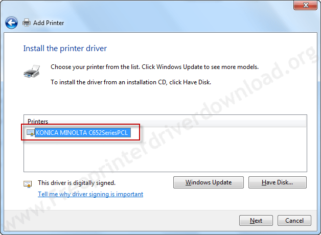 (Download Driver) Konica Minolta Bizhub C552 Driver Download (Tested)