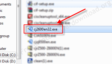 Lexmark x2650 execute the downloaded file