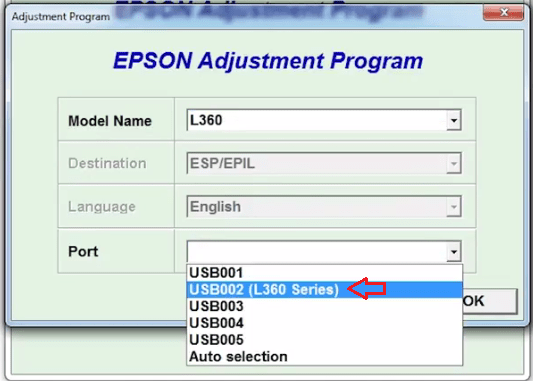 Free Download) Epson L360 Resetter Download for Free Adjustment Program