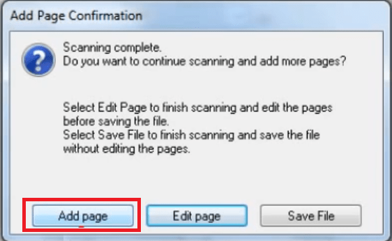 page