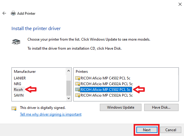 printer