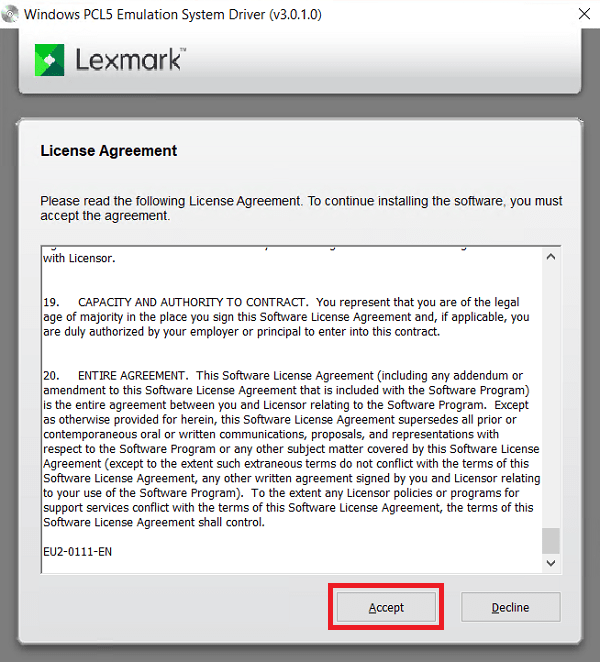 agreement