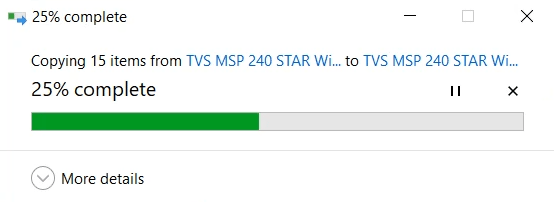 How to install TVS MSP 240 STAR Driver - Step 3