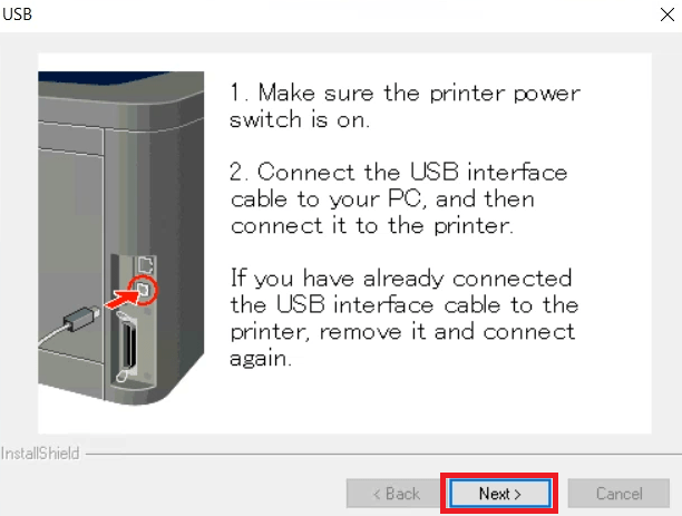 connect Brother HL-4050CDN printer