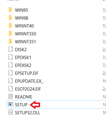 run the driver setup file