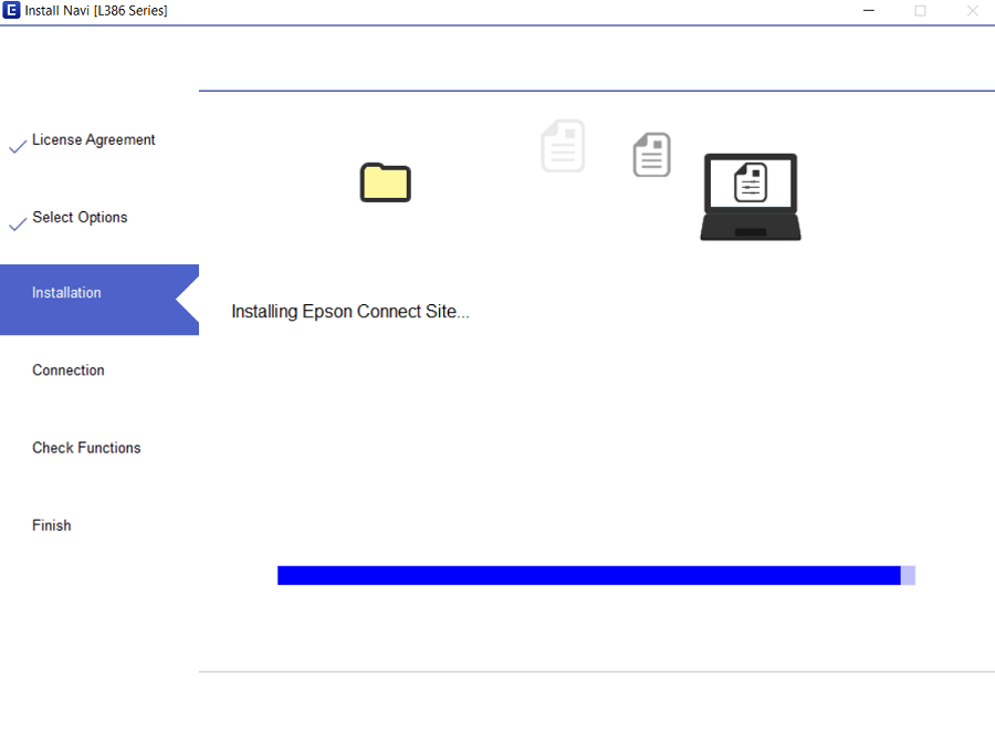 install the drivers and software