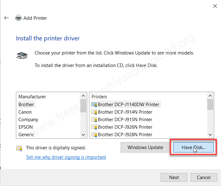 Dell 3110cn printer driver installation step 9 image