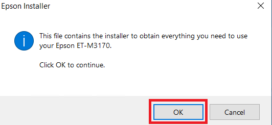 click on ok button