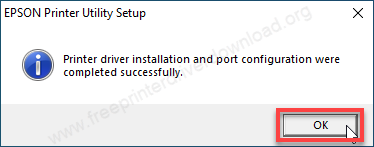 L4360 Printer Install Step 10