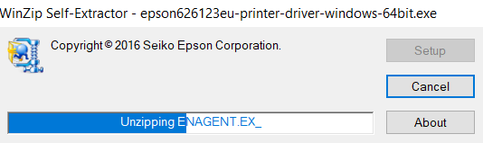wait for files to extract