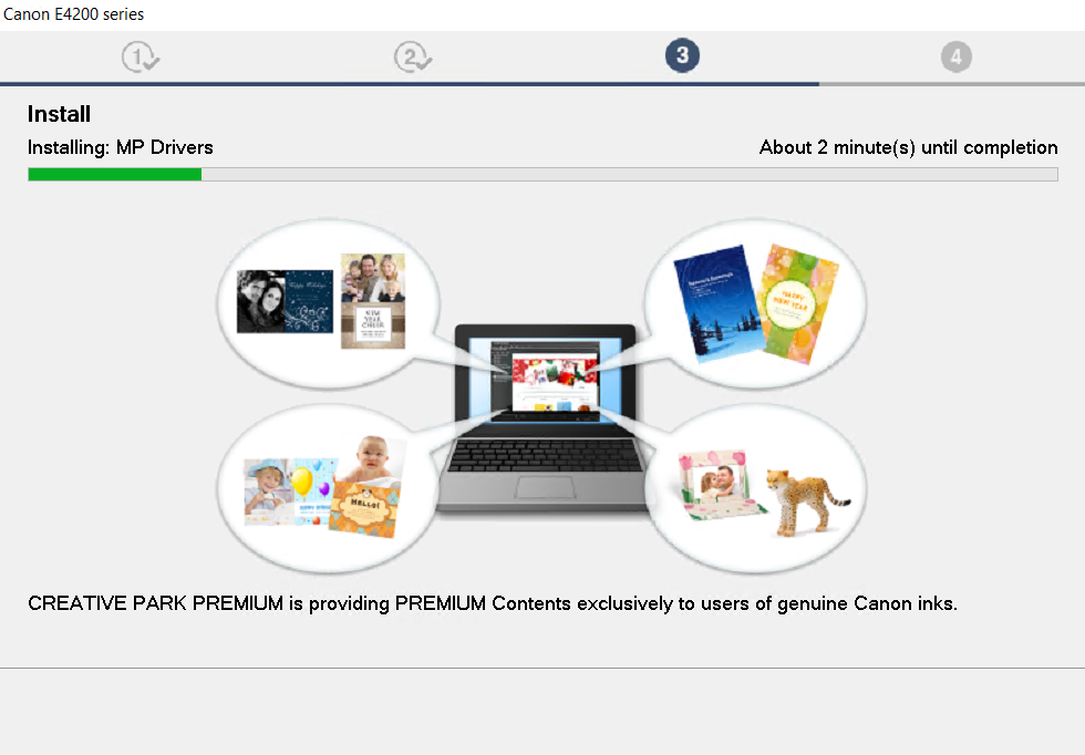 wait for installation to complete