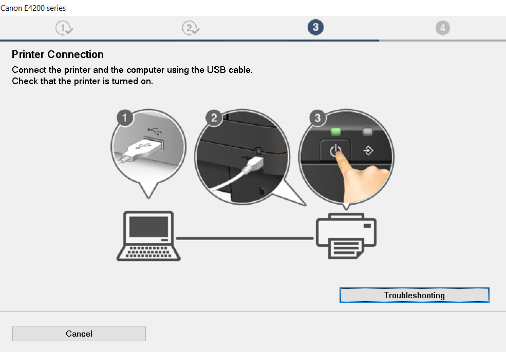 connect Canon K10484 printer