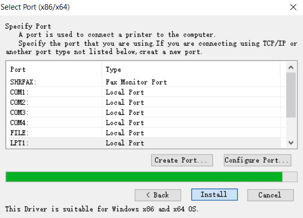 wait for driver to install