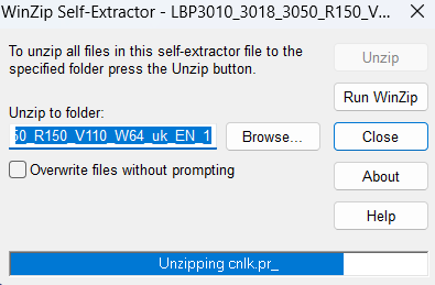 wait for files to extract