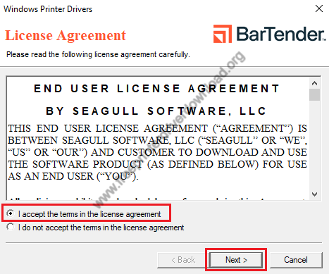 agree with license agreement