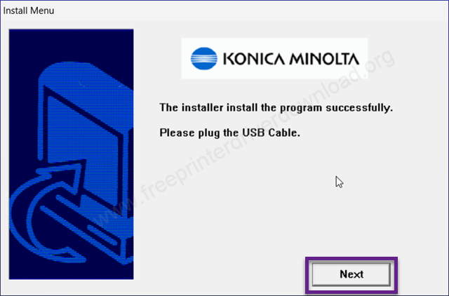 Connect the USB