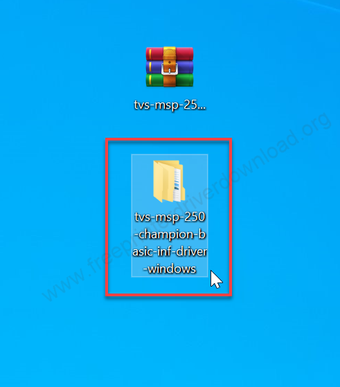 open the extracted folder