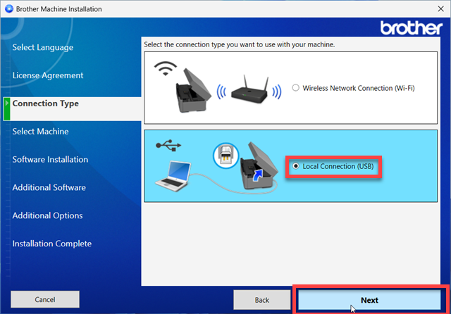Image: Select Connection