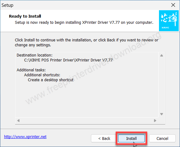 ready to install drivers