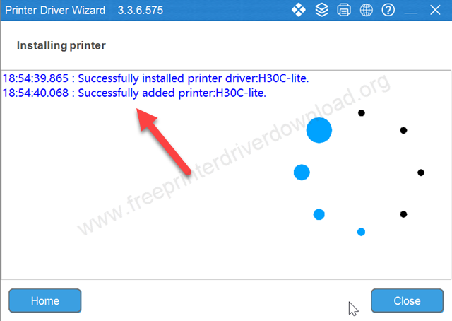Installing H30C driver