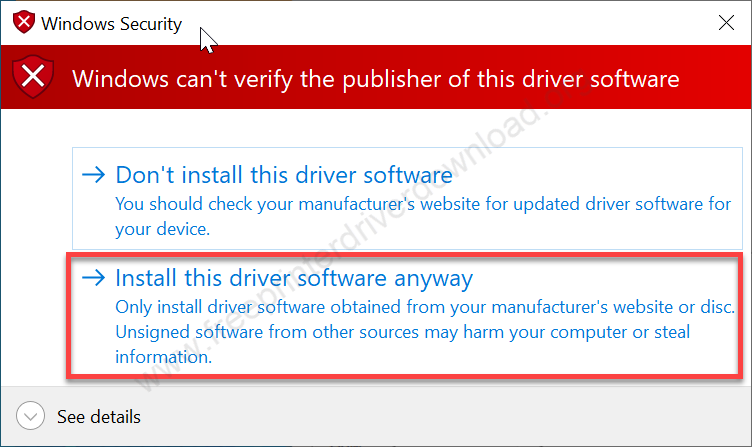 Verify without certificate drivers